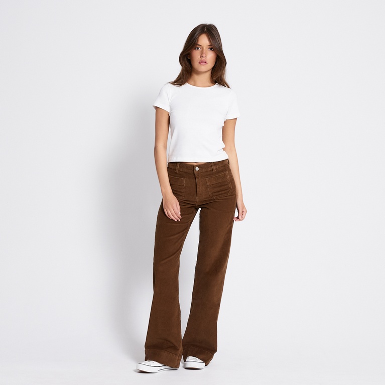 Mid waist bootcut jeans "Upper"